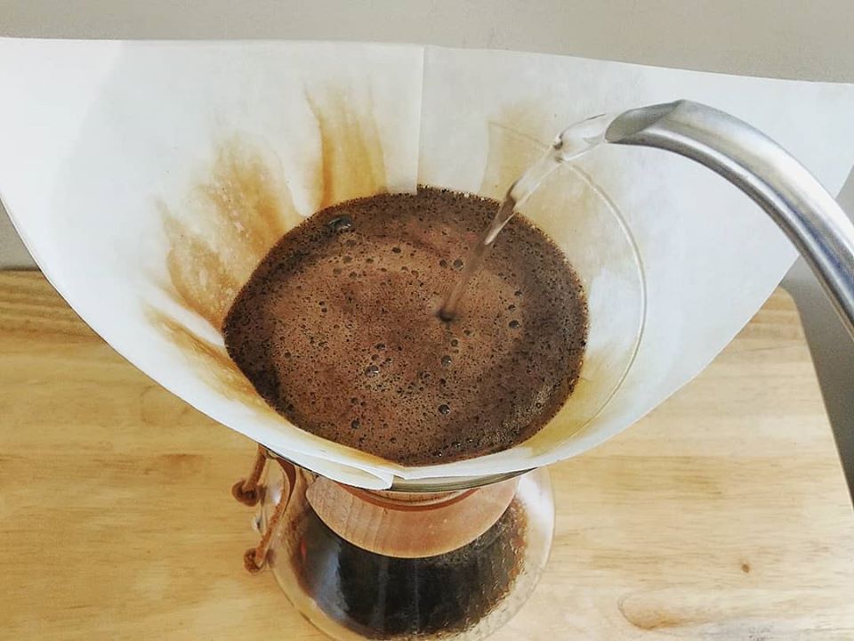 Paper pour over coffee filters
