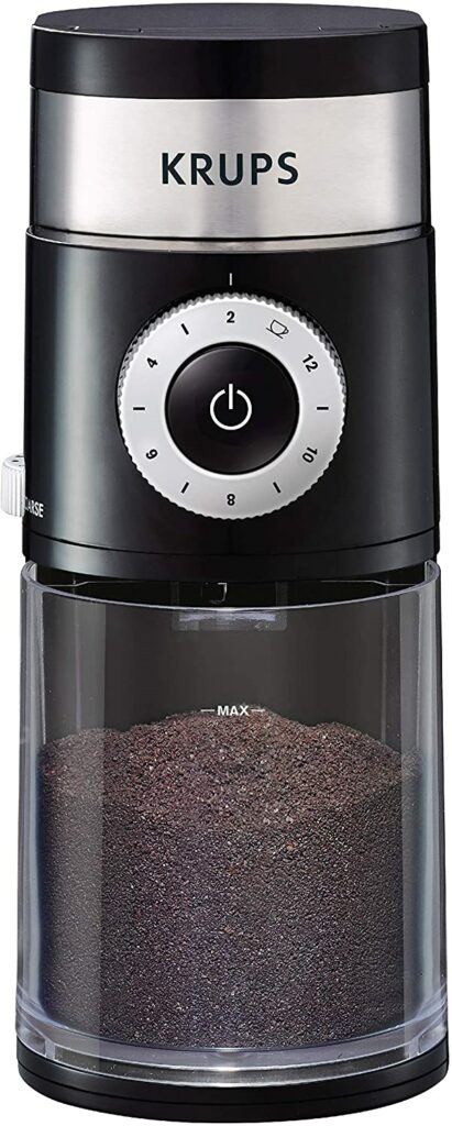 Krups precision grinder is the best electric coffee grinder